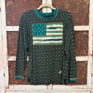 Double D Ranch Long Sleeve T-Shirt size s
